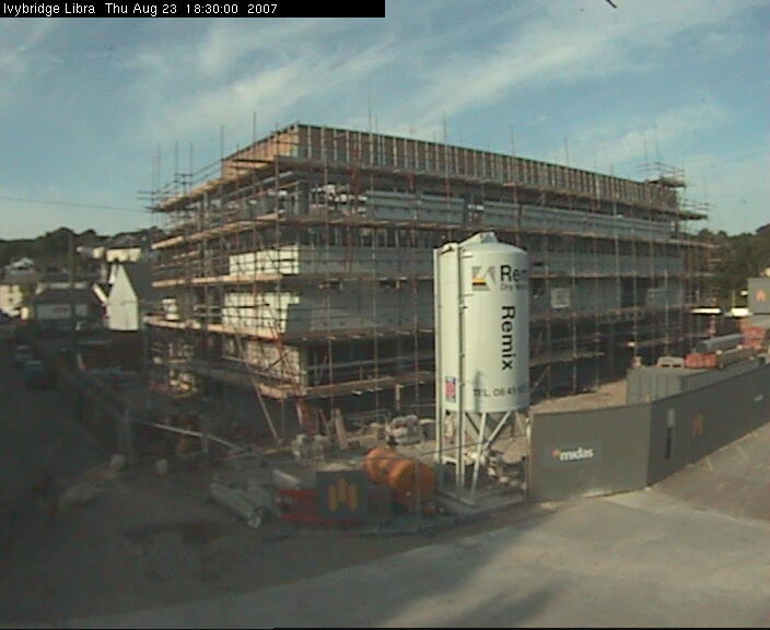 Web cam image of Ivybridge Library and Resource Centre site