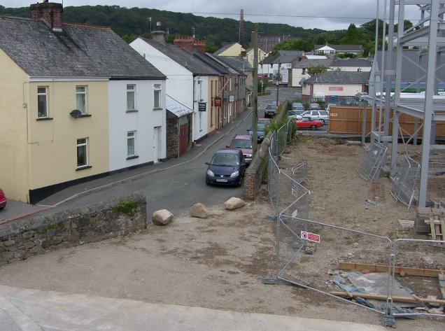 The new access from Costly Street to Erme Court
