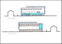 Ivybridge library and community resource centre. West view.