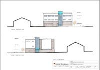 Ivybridge library and community resource centre. West view.
