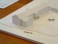 Ivybridge Town Hall retail extension. East view.
